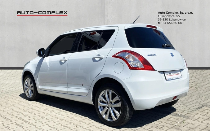 Suzuki Swift cena 42900 przebieg: 76214, rok produkcji 2013 z Krzywiń małe 254